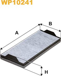 WIX Filters WP10241 - Filtrs, Salona telpas gaiss autodraugiem.lv