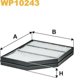 WIX Filters WP10243 - Filtrs, Salona telpas gaiss autodraugiem.lv