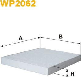 WIX Filters WP2062 - Filtrs, Salona telpas gaiss autodraugiem.lv