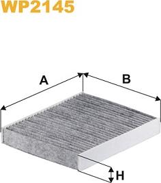 WIX Filters WP2145 - Filtrs, Salona telpas gaiss autodraugiem.lv