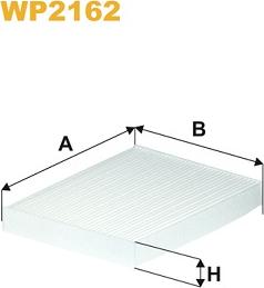 WIX Filters WP2162 - Filtrs, Salona telpas gaiss autodraugiem.lv