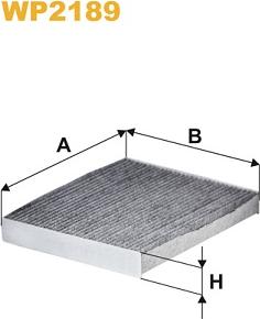 WIX Filters WP2189 - Filtrs, Salona telpas gaiss autodraugiem.lv