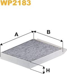 WIX Filters WP2183 - Filtrs, Salona telpas gaiss autodraugiem.lv