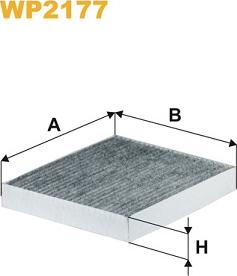 WIX Filters WP2177 - Filtrs, Salona telpas gaiss autodraugiem.lv