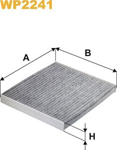 WIX Filters WP2241 - Filtrs, Salona telpas gaiss autodraugiem.lv