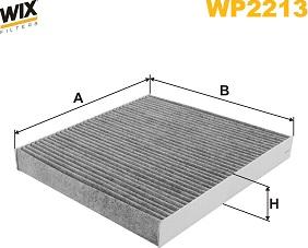 WIX Filters WP2213 - Filtrs, Salona telpas gaiss autodraugiem.lv