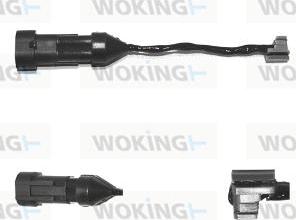 Woking 001093 - Indikators, Bremžu uzliku nodilums autodraugiem.lv