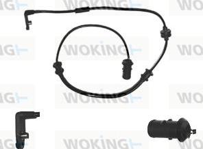 Woking 001027 - Indikators, Bremžu uzliku nodilums autodraugiem.lv