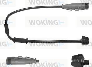 Woking 001075 - Indikators, Bremžu uzliku nodilums autodraugiem.lv