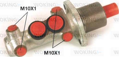 Woking C1019.24 - Galvenais bremžu cilindrs autodraugiem.lv