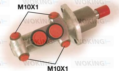 Woking C1023.62 - Galvenais bremžu cilindrs autodraugiem.lv