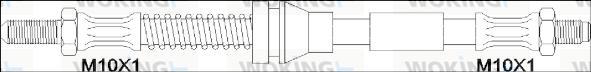 Woking G1900.05 - Bremžu šļūtene autodraugiem.lv