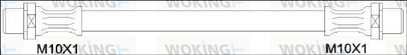 Woking G1900.70 - Bremžu šļūtene autodraugiem.lv
