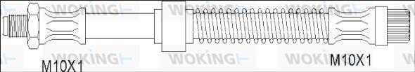 Woking G1901.87 - Bremžu šļūtene autodraugiem.lv