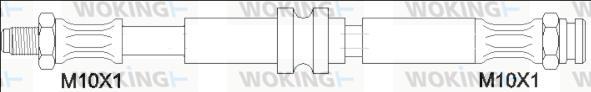 Woking G1901.27 - Bremžu šļūtene autodraugiem.lv