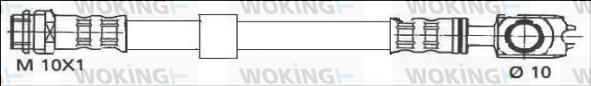 Woking G1903.96 - Bremžu šļūtene autodraugiem.lv