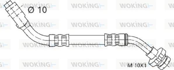 Woking G1903.86 - Bremžu šļūtene autodraugiem.lv