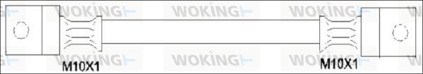 Woking G1907.00 - Bremžu šļūtene autodraugiem.lv