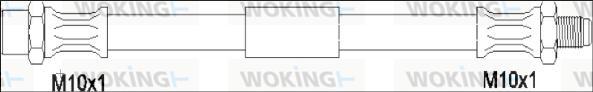 Woking G1912.04 - Bremžu šļūtene autodraugiem.lv