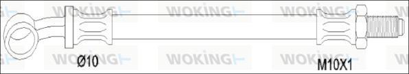 Woking G1937.00 - Bremžu šļūtene autodraugiem.lv