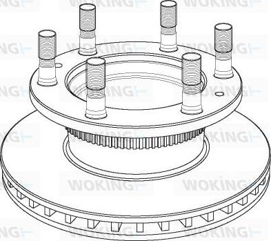 Kavo Parts BR-6811 - Bremžu diski autodraugiem.lv