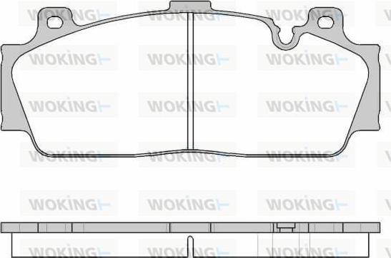 Woking P14433.10 - Bremžu uzliku kompl., Disku bremzes autodraugiem.lv