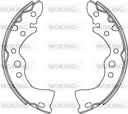 Woking Z4493.00 - Bremžu loki autodraugiem.lv