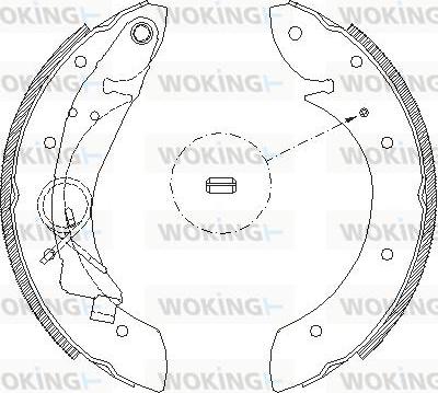 Woking Z4419.00 - Bremžu loki autodraugiem.lv