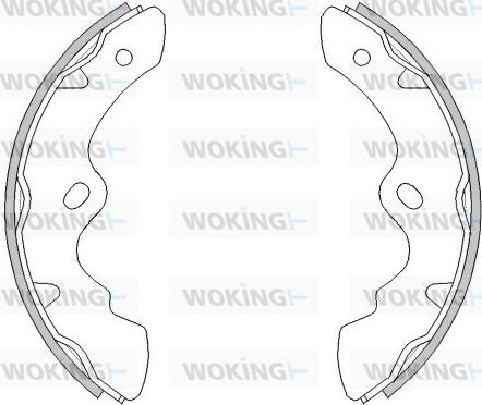 Woking Z4484.00 - Bremžu loki autodraugiem.lv