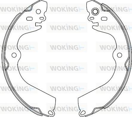 Woking Z4470.00 - Bremžu loki autodraugiem.lv
