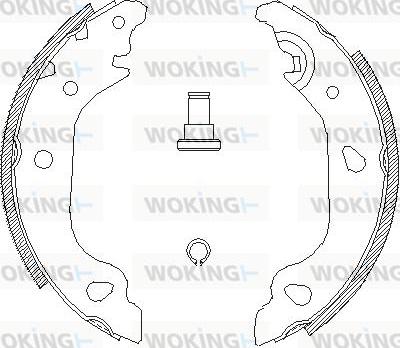 Woking Z4098.01 - Bremžu loki autodraugiem.lv