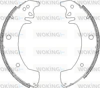 Woking Z4078.02 - Bremžu loki autodraugiem.lv