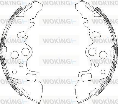 Woking Z4159.00 - Bremžu loki autodraugiem.lv