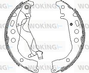 Woking Z4101.01 - Bremžu loki autodraugiem.lv