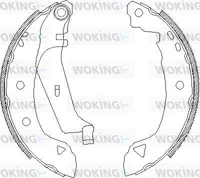 Woking Z4182.03 - Bremžu loki autodraugiem.lv