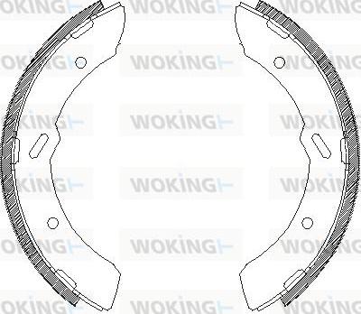 Woking Z4313.00 - Bremžu loki autodraugiem.lv