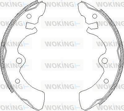 Woking Z4327.00 - Bremžu loki autodraugiem.lv