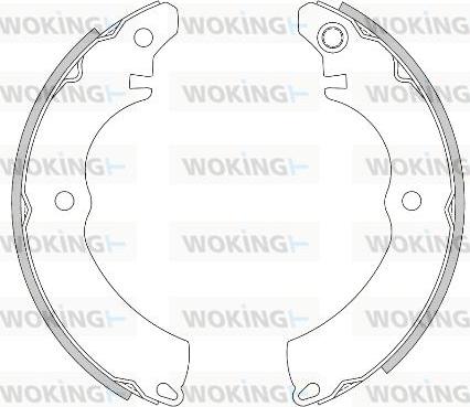 Woking Z4291.00 - Bremžu loki autodraugiem.lv