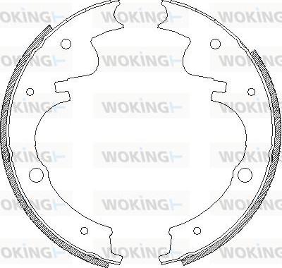 Woking Z4226.00 - Bremžu loki autodraugiem.lv