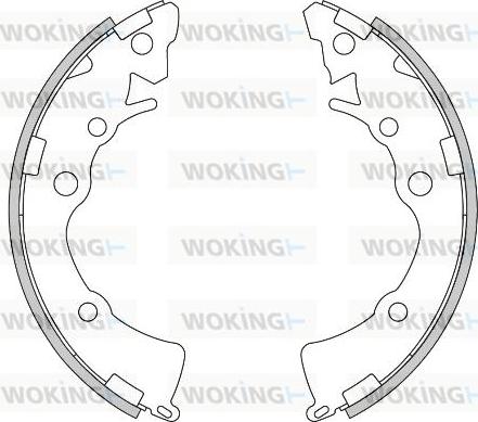 Woking Z4271.00 - Bremžu loki autodraugiem.lv