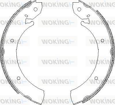 Woking Z4701.00 - Bremžu loki autodraugiem.lv