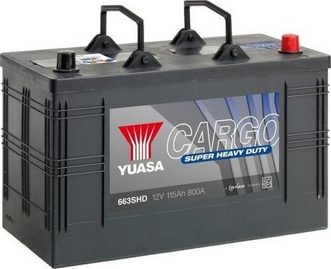Yuasa 663SHD - Startera akumulatoru baterija autodraugiem.lv