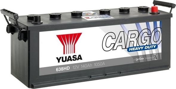 Yuasa 638HD - Startera akumulatoru baterija autodraugiem.lv