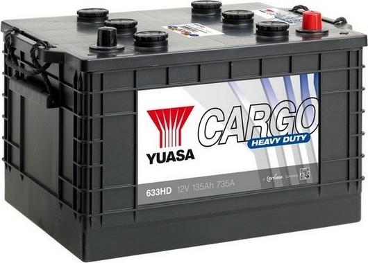 Yuasa 633HD - Startera akumulatoru baterija autodraugiem.lv