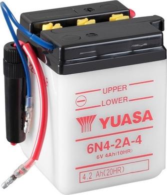 Yuasa 6N4-2A-4 - Startera akumulatoru baterija autodraugiem.lv