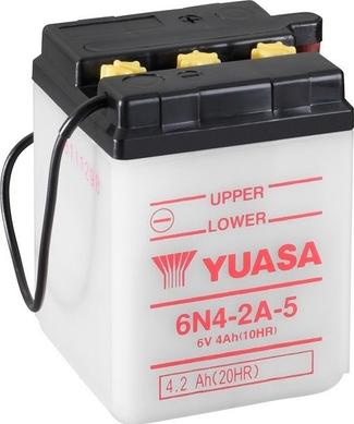 Yuasa 6N4-2A-5 - Startera akumulatoru baterija autodraugiem.lv