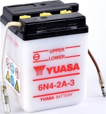 Yuasa 6N4-2A-3 - Startera akumulatoru baterija autodraugiem.lv