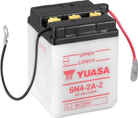 Yuasa 6N4-2A-2 - Startera akumulatoru baterija autodraugiem.lv