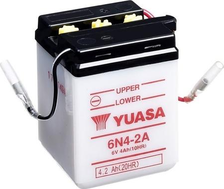 Yuasa 6N4-2A - Startera akumulatoru baterija autodraugiem.lv