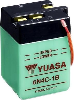 Yuasa 6N4C-1B - Startera akumulatoru baterija autodraugiem.lv